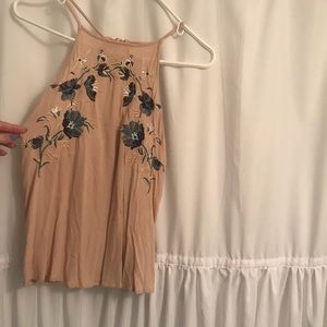 American eagle embroidered top